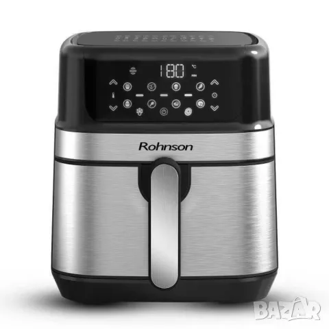 Фритюрник с горещ въздух Rohnson R-2839, 1500W, 4.5 л, Черен