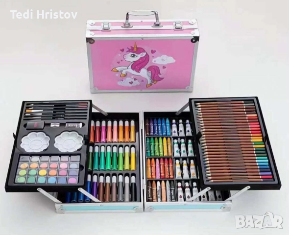 Творчески комплект за рисуване с изключително разнообразие от цветове, снимка 9 - Рисуване и оцветяване - 52851095