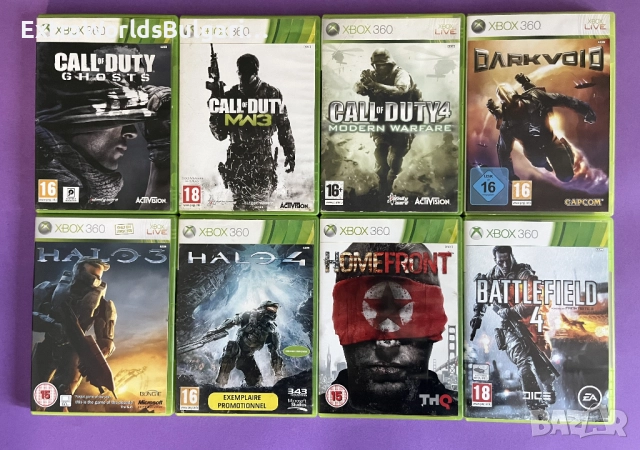 Игри за Xbox 360 – екшън и шутър класики в отлично състояние!