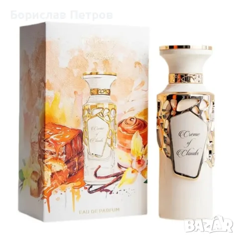Луксозен парфюм Fragrance World Creme of Clouds - Уютна прегръдка от кокосово мляко и бита сметана, , снимка 5 - Дамски парфюми - 55815927