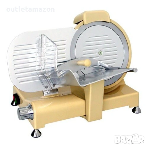 Електрическа колбасорезачка Rgv 25 Special Edition, цвят слонова кост, алуминий