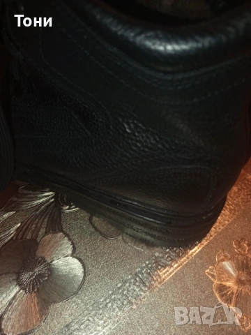 CLAUDIO CONTI Оригинал Нови Италиански Мъжки Боти Изцяло от Естествена Кожа 45, снимка 8 - Мъжки боти - 53624820