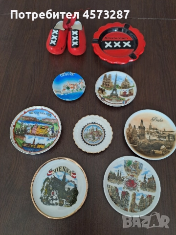 Сувенири - Туристически изгледи от ЕВРОПА - 7 бр.