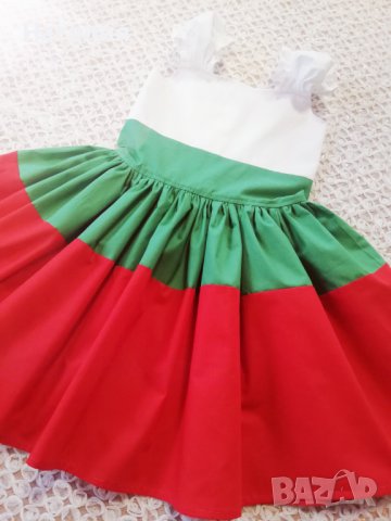 Рокля ЗНАМЕТО НА БЪЛГАРИЯ , снимка 3 - Детски рокли и поли - 39698952