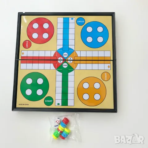5538 Магнитна настолна игра Не се сърди човече Ludo, снимка 6 - Игри и пъзели - 48329944