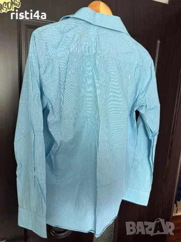 Риза с дълъг ръкав Angelo Litrico, снимка 2 - Ризи - 50251792