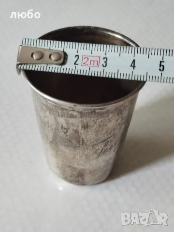 Сребърна Чаша 0,800 Вместимост на Течността 0,55 мл-55 гр, снимка 13 - Антикварни и старинни предмети - 50253758