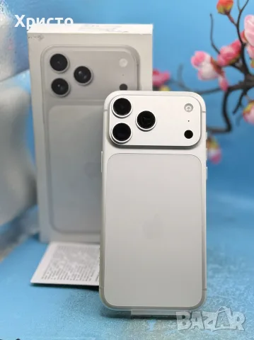 ГАРАНЦИОНЕН!!! Apple iPhone 17 Pro Max, 256GB, 5G, Silver, снимка 4 - Apple iPhone - 56288933