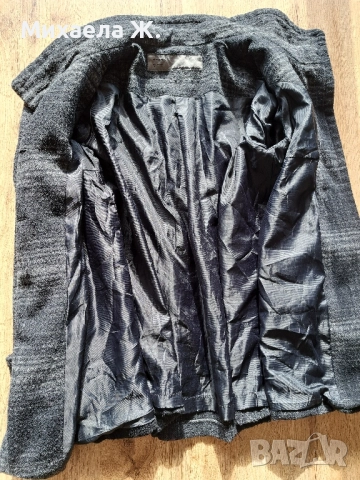 Вълнено палто Zara S размер , снимка 12 - Палта, манта - 52365315