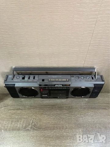 HITACHI TRK-6701W VINTAGE RETRO BOOMBOX радио  касетофон, снимка 7 - Радиокасетофони, транзистори - 53244302