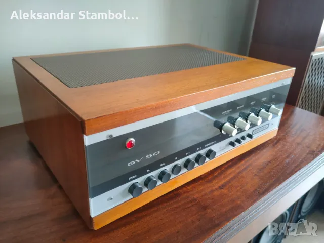 GRUNDIG SV50 изключително рядък, легендарен усилвтел, снимка 3 - Ресийвъри, усилватели, смесителни пултове - 49633890