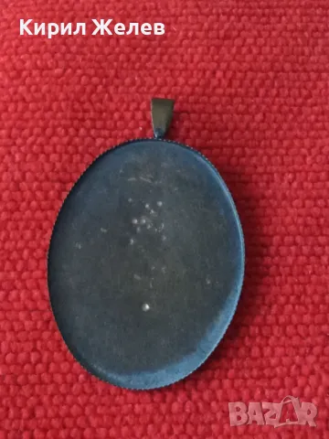 РЕТРО МЕСИНГОВ АРТ МЕДАЛЬОН за СНИМКА 10858, снимка 6 - Колиета, медальони, синджири - 30665808