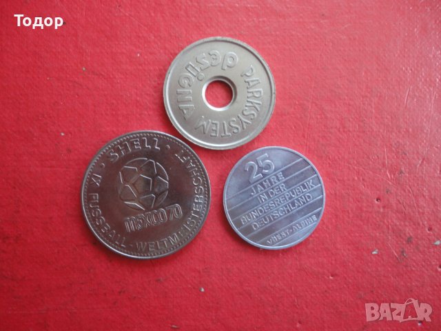 Немски жетон лот жетони , снимка 2 - Нумизматика и бонистика - 41688138