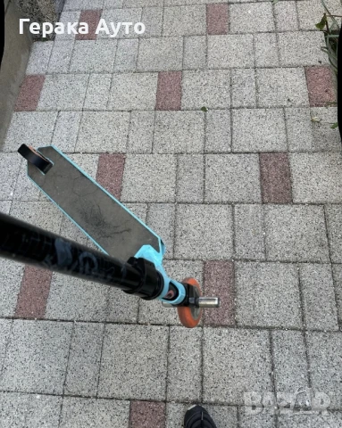 Тротинетка OXELO freestyle mf1.8, тюркоаз(Декатлон), снимка 4 - Скутери и тротинетки - 51260960