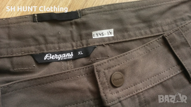 Bergans of NORWAY Trouser размер XL за лов панталон със здрава брезентова материя - 1626, снимка 13 - Екипировка - 52743248