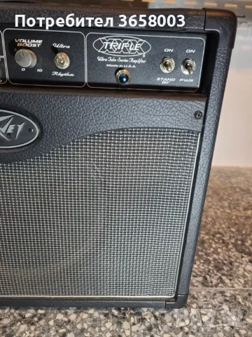 Peavey Triple X / XXX 1х12 лампово китарно кубе 40w, снимка 2 - Китари - 49414438