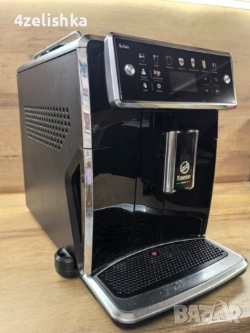 Xelsis на Saeco  - внос от Австрия , БГ меню , в оригинален кашон и консумативи, снимка 4 - Кафемашини - 52878348