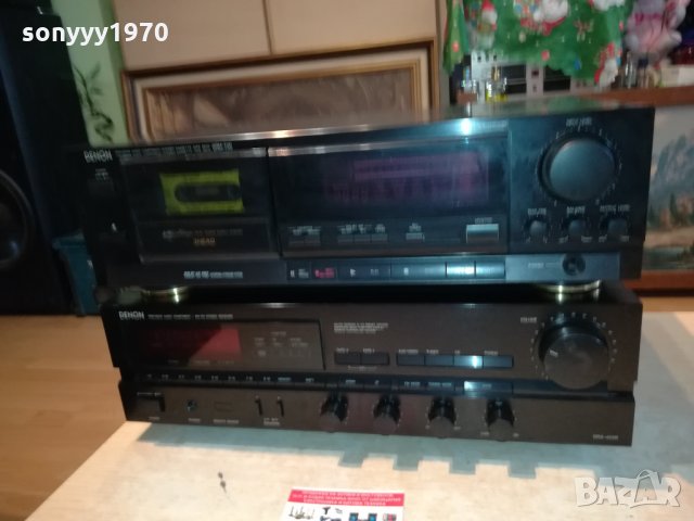 denon 3head deck+denon receiver 1502221108, снимка 4 - Ресийвъри, усилватели, смесителни пултове - 35794072