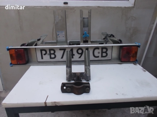 Багажник за теглична автомобил за 2 броя велосипеди, снимка 12 - Аксесоари за велосипеди - 51641139