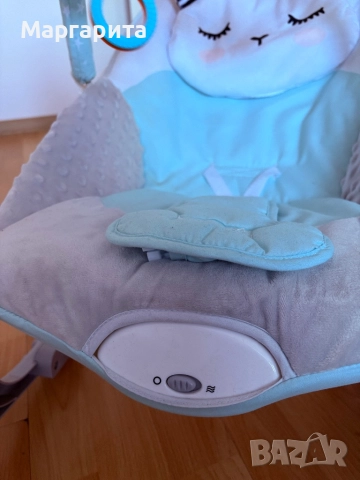 Детски люлеещ се стол за бебета и деца, с мелодии, снимка 3 - Други - 51893699