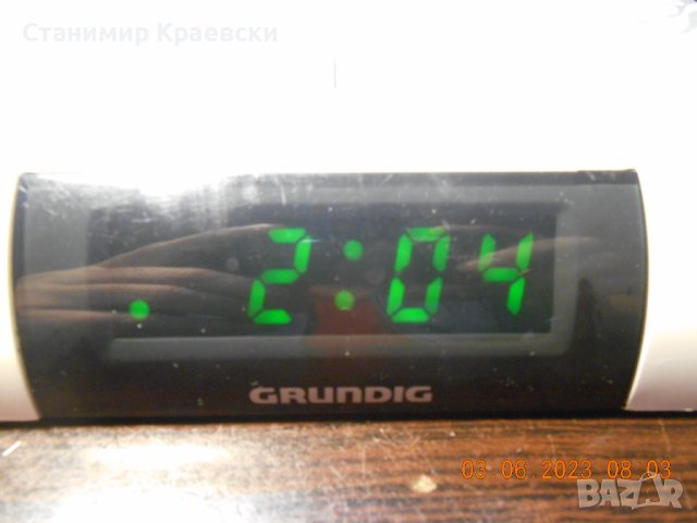 Grundig KSC 30-2 White - radio clock alarm, снимка 2 - Други - 40981632