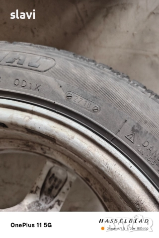 Алуминиеви джанти със зимни гуми 205/55/16, снимка 7 - Гуми и джанти - 52106470