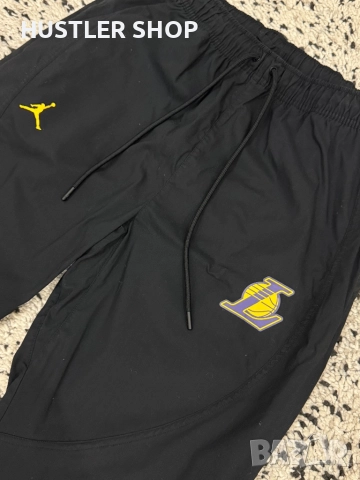 Мъжко долнище NIKE AIR JORDAN LOS ANGELES LAKERS. Размер L, снимка 4 - Спортни дрехи, екипи - 52944967