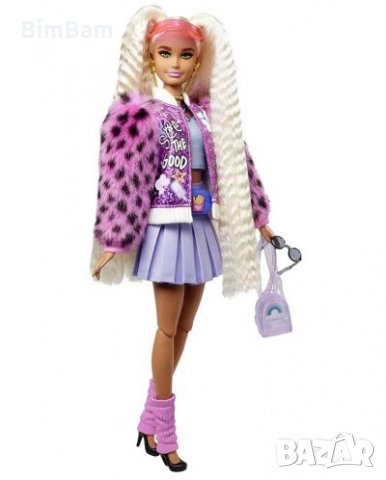 Кукла Barbie EXSTRA - с руси опашки / Mattel, снимка 3 - Кукли - 35903984