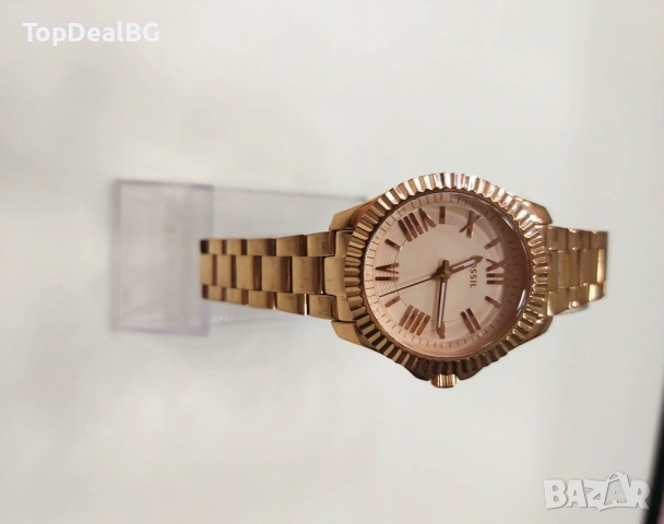 Стилен дамски часовник  Fossil Cecile Rose Gold