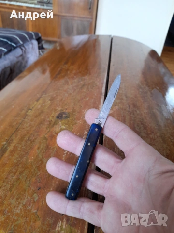 Стар джобен нож,ножче,ножка #181, снимка 4 - Други ценни предмети - 53609284