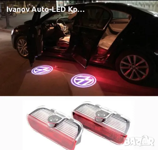 LED Лого Проектор Плафон За Volkswagen, снимка 9 - Аксесоари и консумативи - 33261575