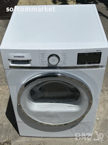 Сушилня Siemens iQ800 с термопомпа и Wi-Fi | 9 кг, снимка 1