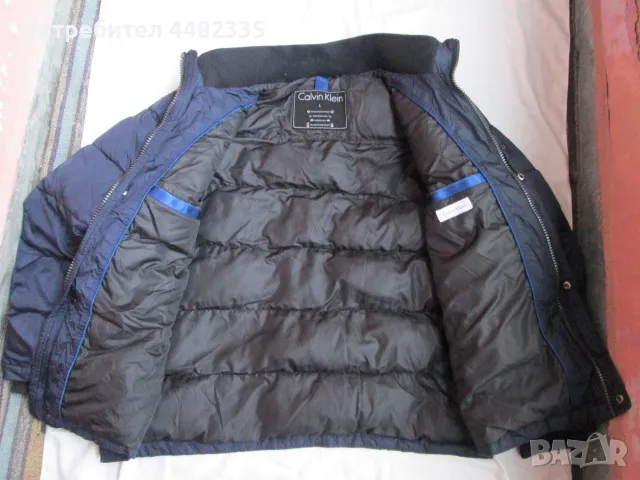 Calvin Klein зимно ватирано яке размер L., снимка 2 - Якета - 50409113