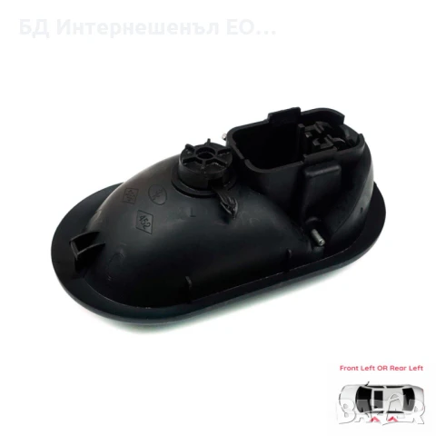 8200174075  Вътрешна дръжка за лява врата Renault , Dacia, Черен Гланц, снимка 5 - Части - 50967525