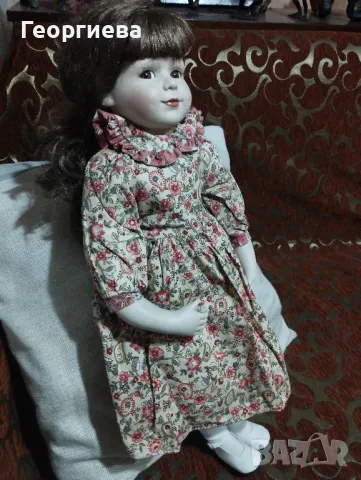 Керамична кукла , снимка 3 - Кукли - 48448223