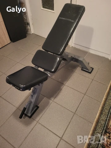 Barbarian line професионална двустранно повдигаща се фитнес пейка