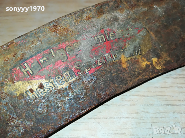 АНТИЧНА КОСА ВНОС ГЕРМАНИЯ 1803221240, снимка 11 - Антикварни и старинни предмети - 36147598