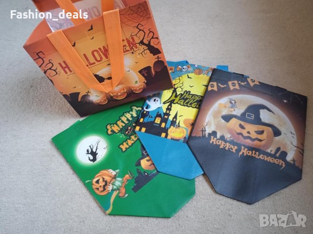 Нови Големи торбички за подаръци за Хелоуин Чанти за многократна употреба, снимка 8 - Други - 42504771