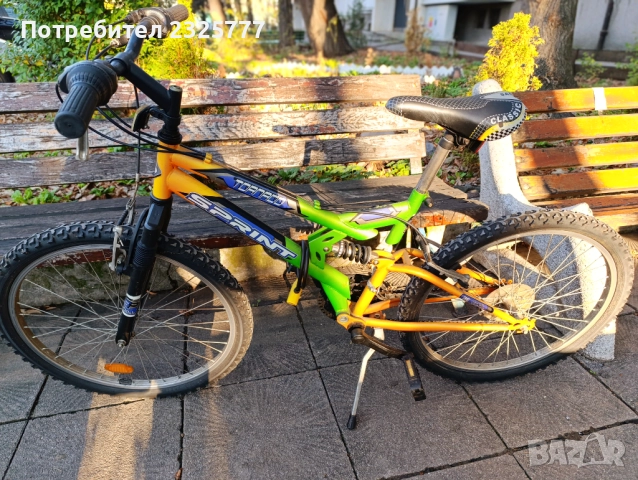 Юношески велосипед Спринт, снимка 2 - Велосипеди - 52737534