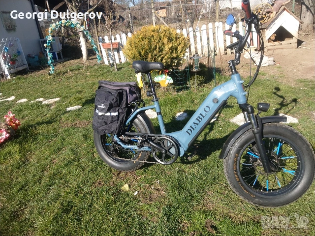 Електрически велосипед DIABLO XR1, снимка 2 - Велосипеди - 53779167