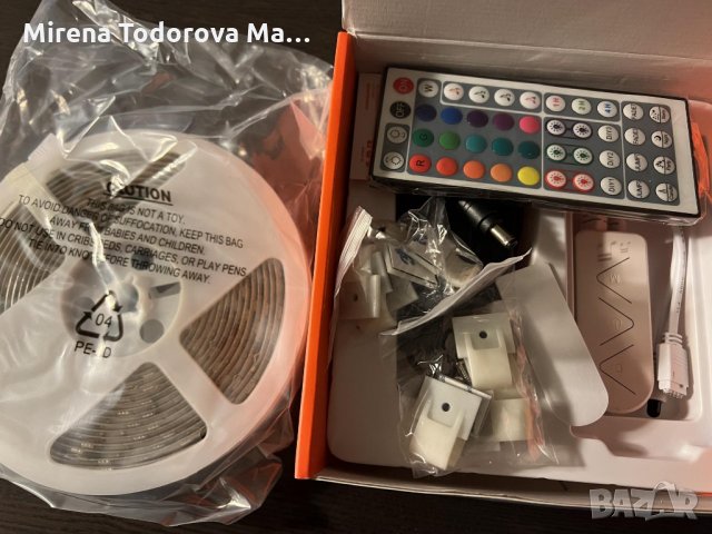 LED лентови светлини, водоустойчиви, TaoTronics ,работещи с Alexa, снимка 3 - Лед осветление - 36027606