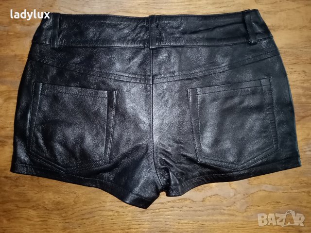 Crazy Outfits, 100% естествена Кожа, Размер S. Код 1991, снимка 4 - Къси панталони и бермуди - 41188023