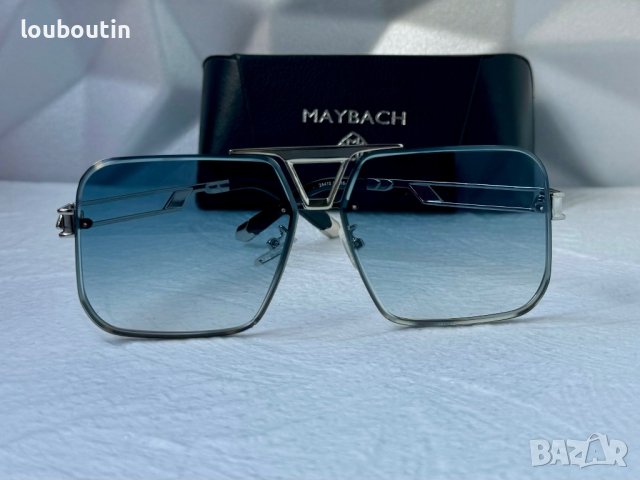Maybach 2024 мъжки слънчеви очила маска 5 цвята, снимка 1 - Слънчеви и диоптрични очила - 44500226
