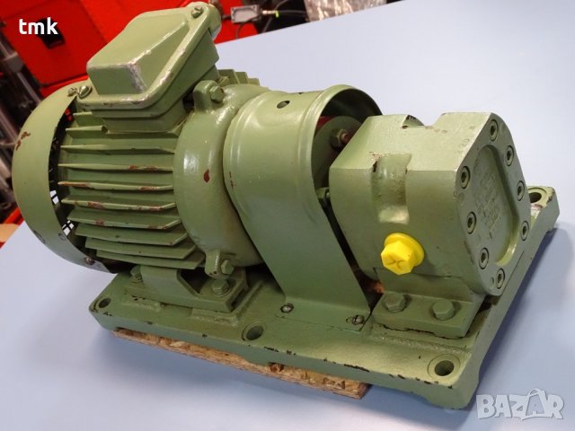 Хидравлична помпа Г11.2Э-1 с електродвигател 1.1kW хидроагрегат, снимка 7 - Резервни части за машини - 38638629