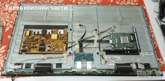 Philips 50PUS6162/12 със счупен екран TPT500U1-QVN03.U T500QVN03.5/715G8709-M0E-B00-005N/715G8672-P0, снимка 4 - Части и Платки - 53426829