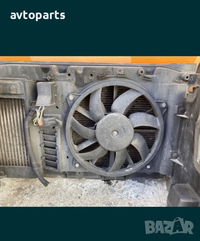 Citroen c4 picasso 2009година 1.6hdi 109кс Дифузьор перка и воден радиатор, снимка 3 - Части - 40563701