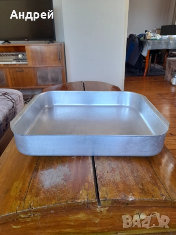 Стара алуминиева тава,тепсия #16
