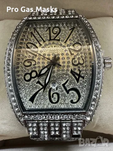 Часовник Franck Muller Lux Quartz Само за 200 лв Ново с дървена кутия, снимка 2 - Мъжки - 47806884