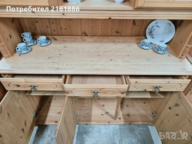 3952 Кухненски бюфет , снимка 3 - Шкафове - 52885997