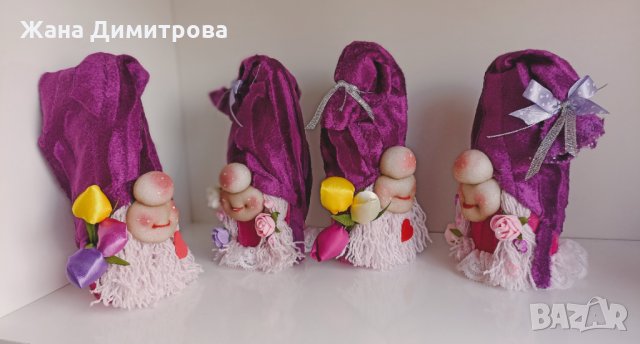Влюбени гномчета , снимка 2 - Декорация за дома - 34426466